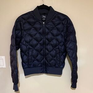 TNA Navy Quilted Jacket
